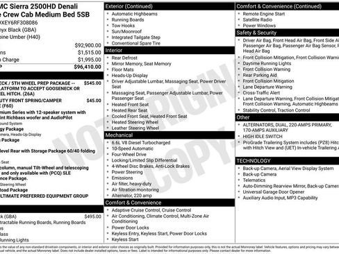 Certified 2024 GMC Sierra 2500 Denali Ultimate AWD/4WD image 51