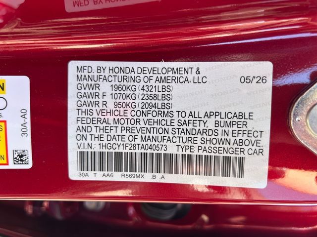 New 2026 Honda Accord LX image 18