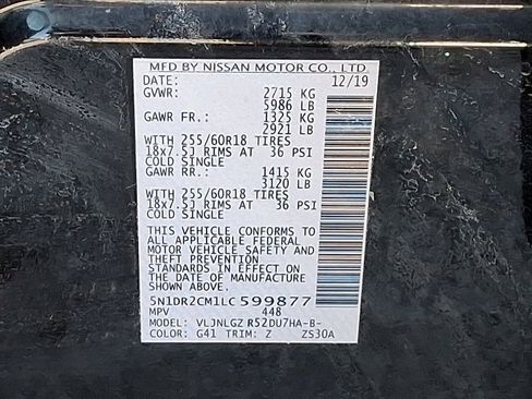 Used 2020 Nissan Pathfinder SL image 27