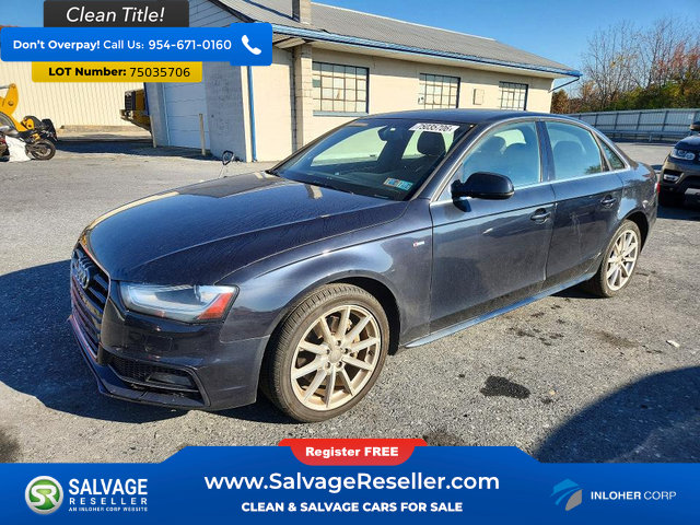 Used 2014 Audi A4 2.0T Premium Plus w/ Premium Plus Package AWD/4WD image 1