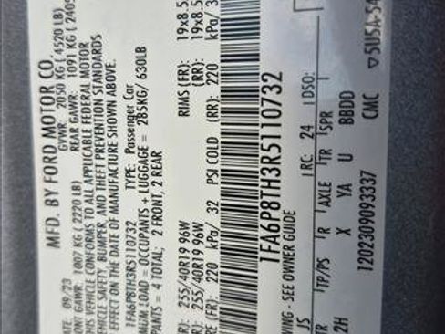 Used 2024 Ford Mustang Coupe RWD image 15