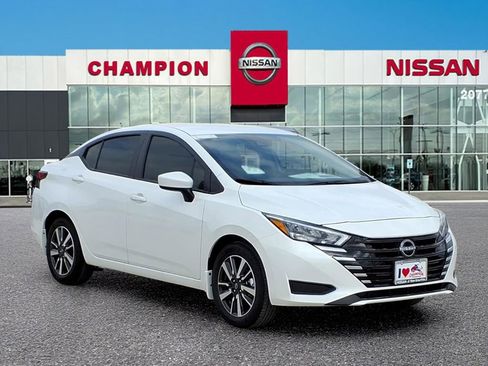 New 2025 Nissan Versa SV w/ Trunk Package FWD image 1