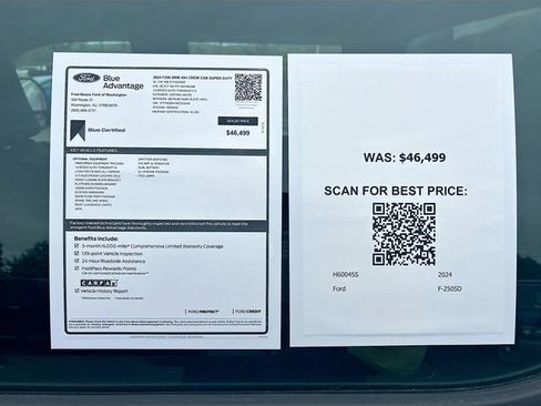 Certified 2024 Ford F250 XL w/ Snow Plow Prep Package AWD/4WD image 37