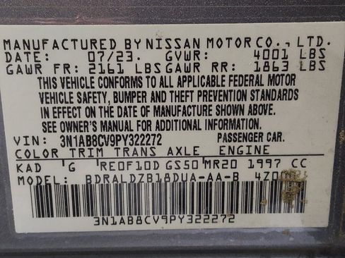 Used 2023 Nissan Sentra SV FWD image 33