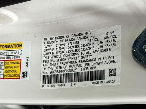Used 2025 Honda CR-V EX-L image 32