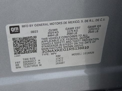 Used 2024 Chevrolet Equinox LT w/ LPO, Floor Liner Package FWD image 35