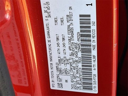 Certified 2025 Toyota Tacoma SR5 image 26