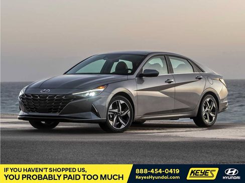 Used 2023 Hyundai Elantra Blue w/ Cargo Package FWD image 1