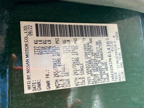 Used 2023 Nissan Frontier PRO-4X w/ Pro-4X Premium Package image 33