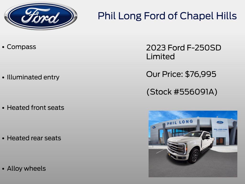 Certified 2023 Ford F250 Limited AWD/4WD image 41