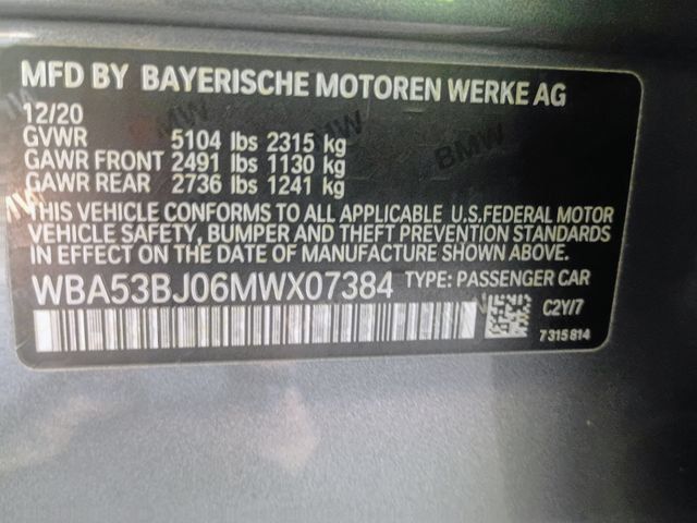 Used 2021 BMW 540i RWD image 24