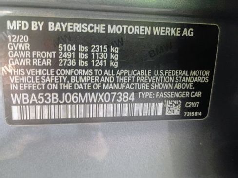 Used 2021 BMW 540i RWD image 24