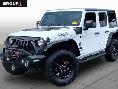 Used 2021 Jeep Wrangler Unlimited Sport AWD/4WD image 1