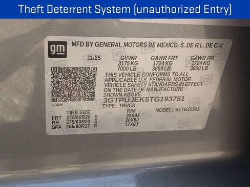 Certified 2026 GMC Sierra 1500 Elevation AWD/4WD image 27