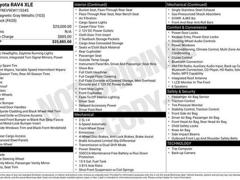 Used 2014 Toyota RAV4 XLE image 5