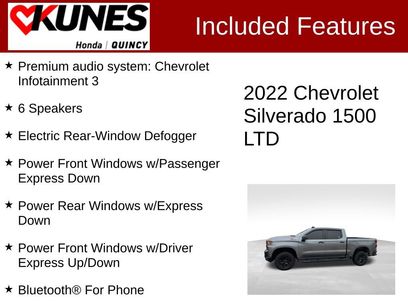 Used 2022 Chevrolet Silverado 1500 Custom Trail Boss w/ LPO, Dark Essentials Package