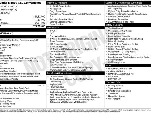 Certified 2025 Hyundai Elantra SEL image 30