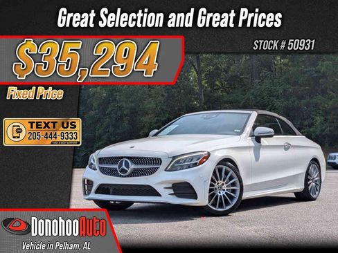 Used 2019 Mercedes-Benz C 300 Cabriolet image 1