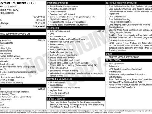 New 2026 Chevrolet TrailBlazer LT FWD image 4