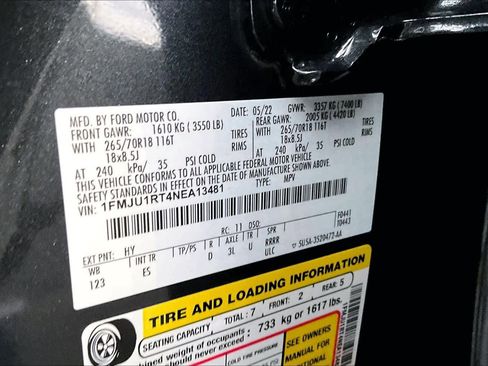 Used 2022 Ford Expedition Timberline image 31