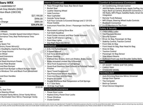 Used 2019 Subaru WRX image 3