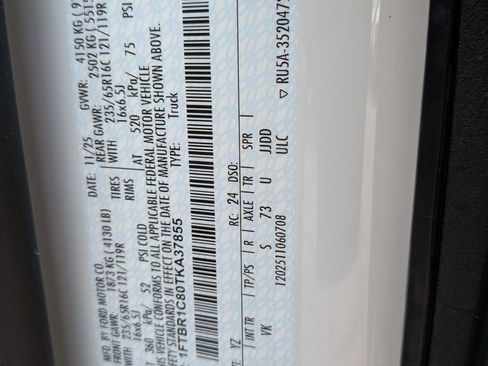 New 2026 Ford Transit 250 148 Medium Roof w/ Load Area Protection Package image 33