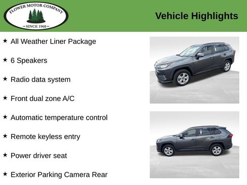 Used 2020 Toyota RAV4 XLE w/ All Weather Liner Package AWD/4WD image 4