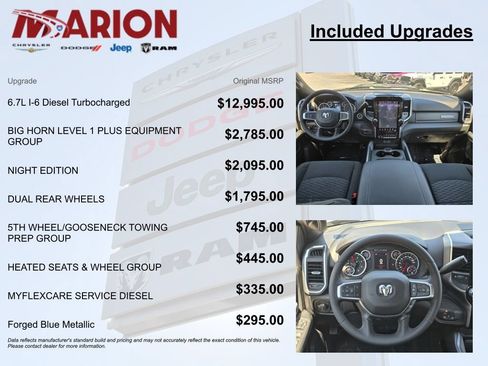 New 2026 RAM 3500 Big Horn AWD/4WD image 9