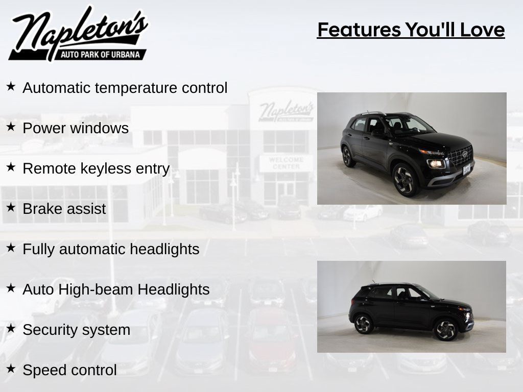 Certified 2025 Hyundai Venue SEL FWD image 8