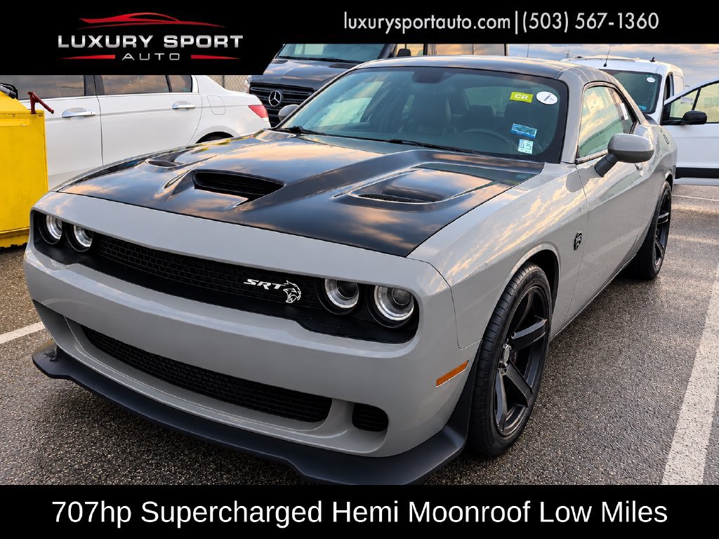 Used 2018 Dodge Challenger SRT Hellcat RWD image 1