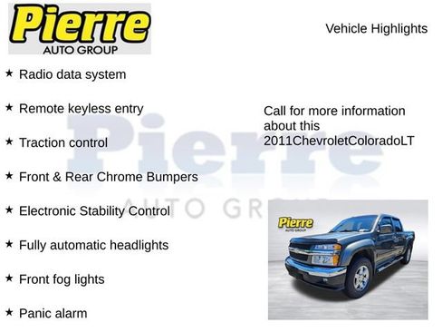 Used 2011 Chevrolet Colorado LT AWD/4WD image 13