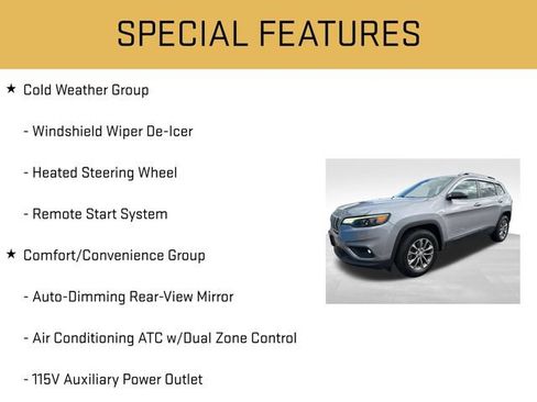 Used 2020 Jeep Cherokee Latitude Plus w/ Comfort/Convenience Group AWD/4WD image 12