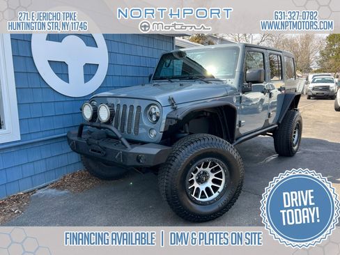 Used 2015 Jeep Wrangler Unlimited Rubicon w/ Dual Top Group image 1