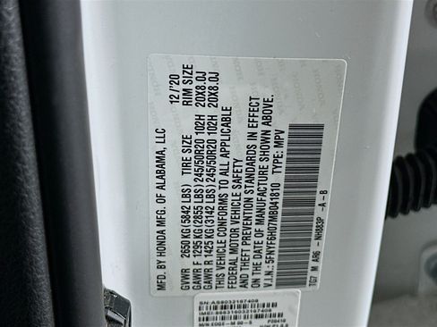 Used 2021 Honda Pilot Elite image 12