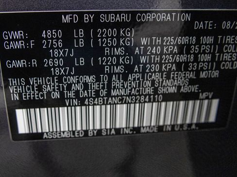 Used 2022 Subaru Outback Limited image 56