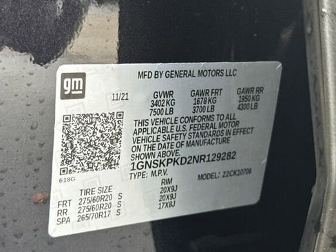 Used 2022 Chevrolet Tahoe Z71 w/ Luxury Package image 26