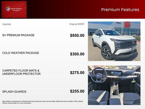 New 2026 Nissan Kicks SV w/ SV Premium Package FWD image 3