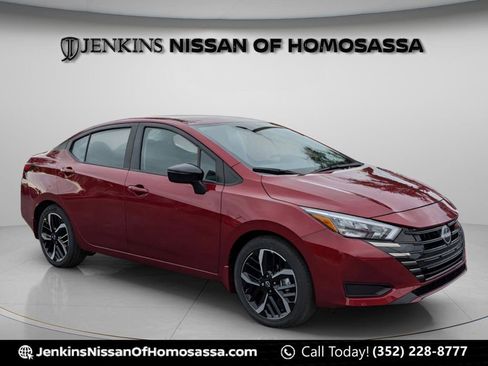 New 2025 Nissan Versa SR w/ Trunk Package FWD image 1