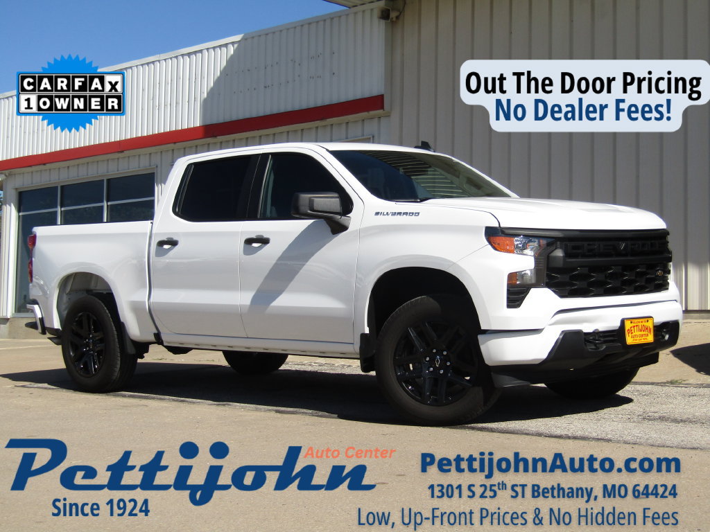 Used 2024 Chevrolet Silverado 1500 Custom AWD/4WD image 1