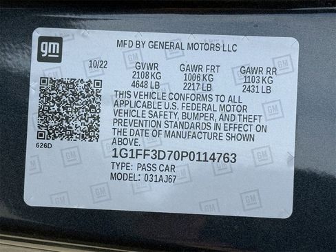 Used 2023 Chevrolet Camaro LT w/ Technology Package image 31