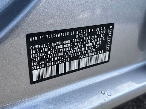 New 2026 Volkswagen Jetta SEL image 24