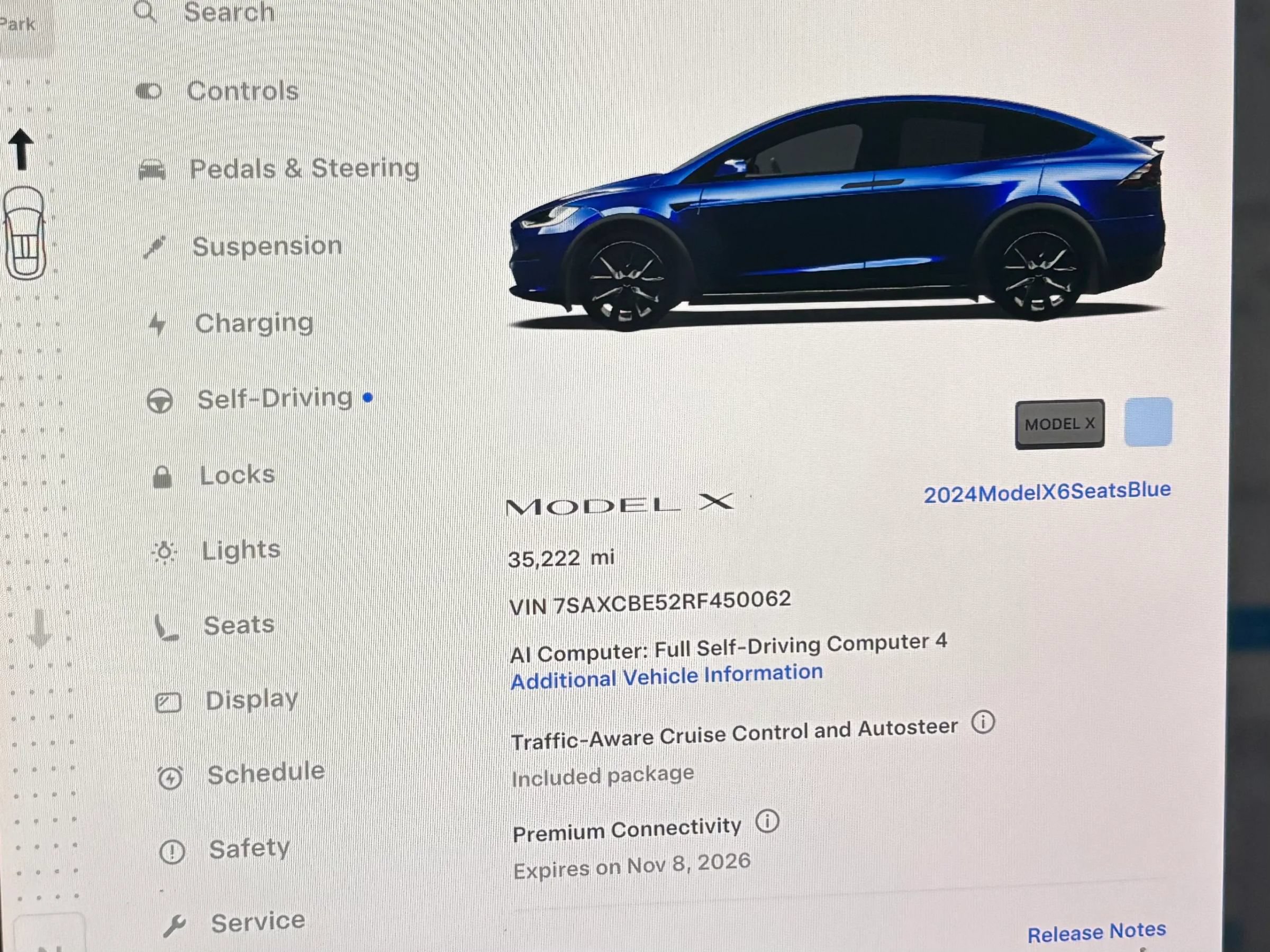 Used 2024 Tesla Model X AWD/4WD image 10