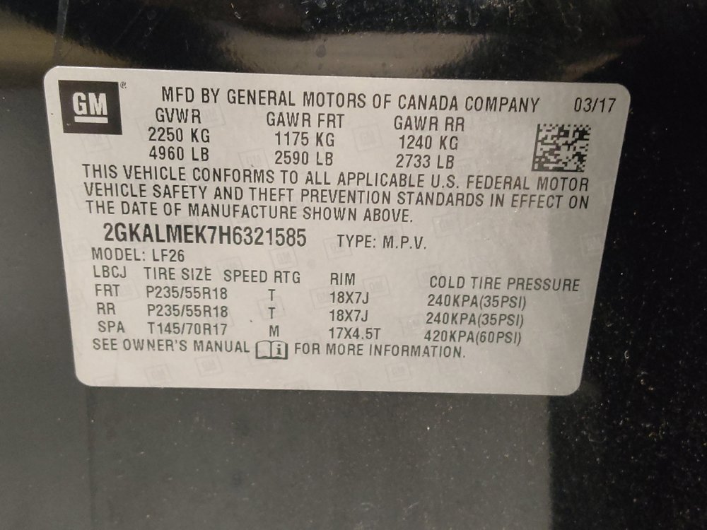 Used 2017 GMC Terrain SLE FWD image 33