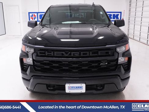 New 2026 Chevrolet Silverado 1500 Custom w/ Turbomax Blackout Package RWD image 2
