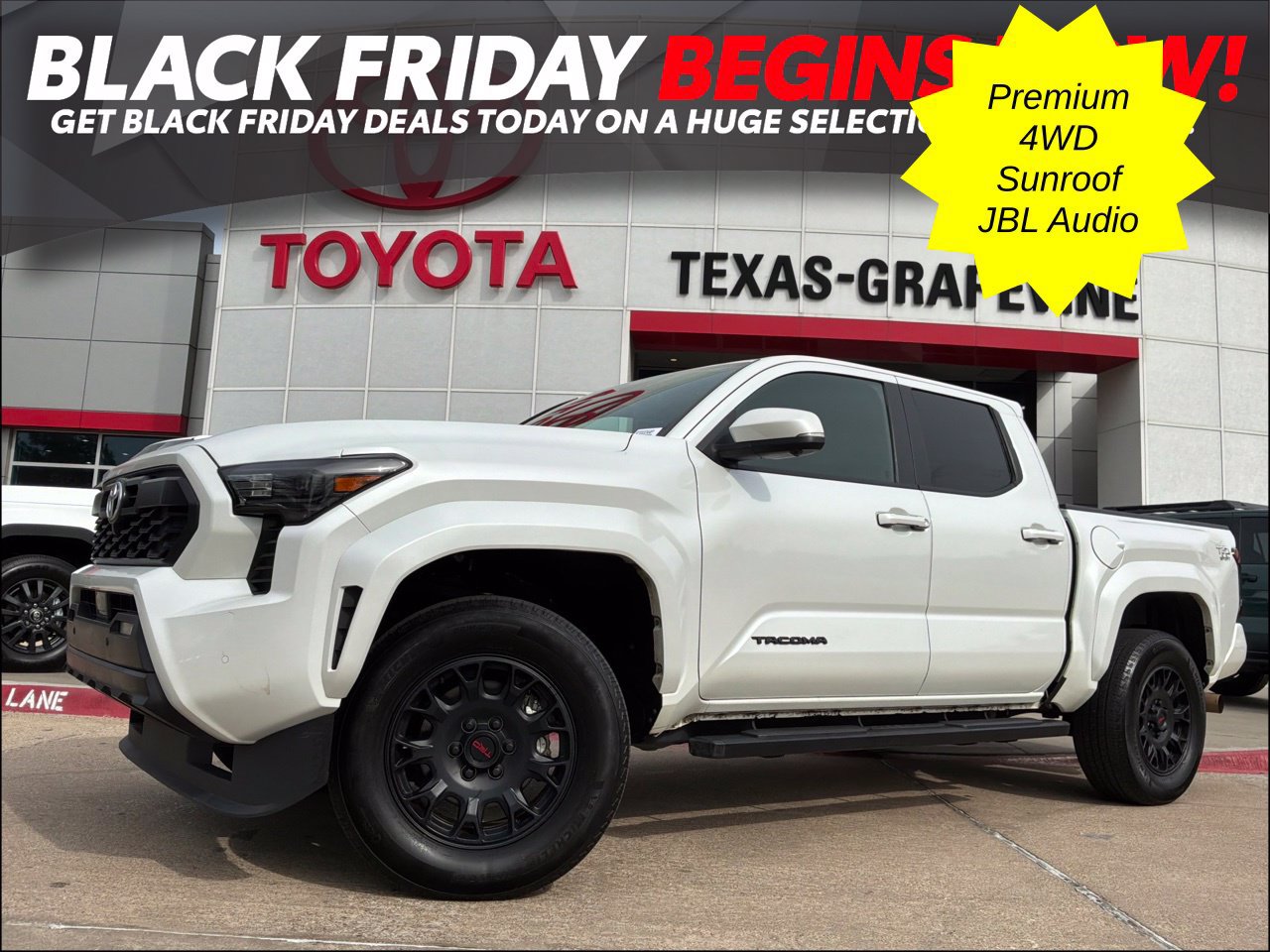 Used 2024 Toyota Tacoma TRD Sport w/ TRD Sport Premium Package AWD/4WD image 1