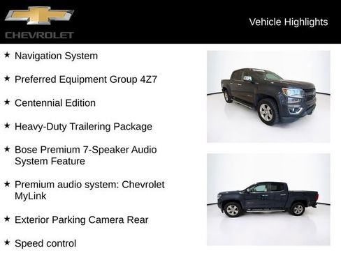 Certified 2018 Chevrolet Colorado Z71 w/ Centennial Edition AWD/4WD image 5