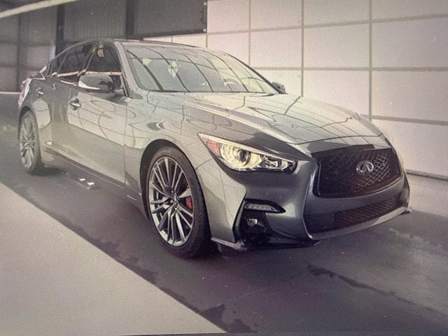 Used 2024 INFINITI Q50 Red Sport 400 RWD image 1
