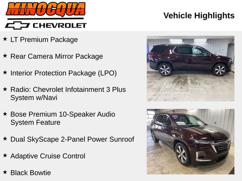 Used 2023 Chevrolet Traverse LT w/ LT Premium Package AWD/4WD image 2
