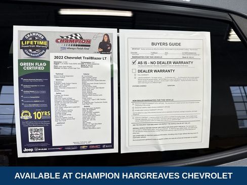 Used 2022 Chevrolet TrailBlazer LT w/ Convenience Package image 43