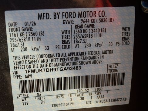 New 2026 Ford Explorer Active w/ Active Comfort Package image 28